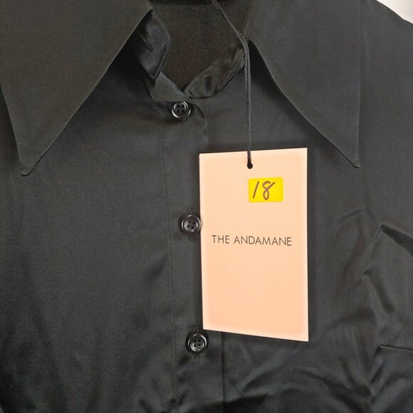 The Andamane - GINEVRA MINI SILK SATIN DRESS - Picture 6 of 9